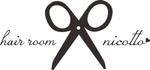 shimky-u (shimkystudio_001)さんの「hair room nicotto」のロゴ作成への提案