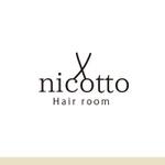 tenpu-do (tenpu-do)さんの「hair room nicotto」のロゴ作成への提案