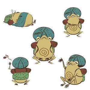漆原 (sumihai)さんのアジアン雑貨ショップのキャラクター制作への提案