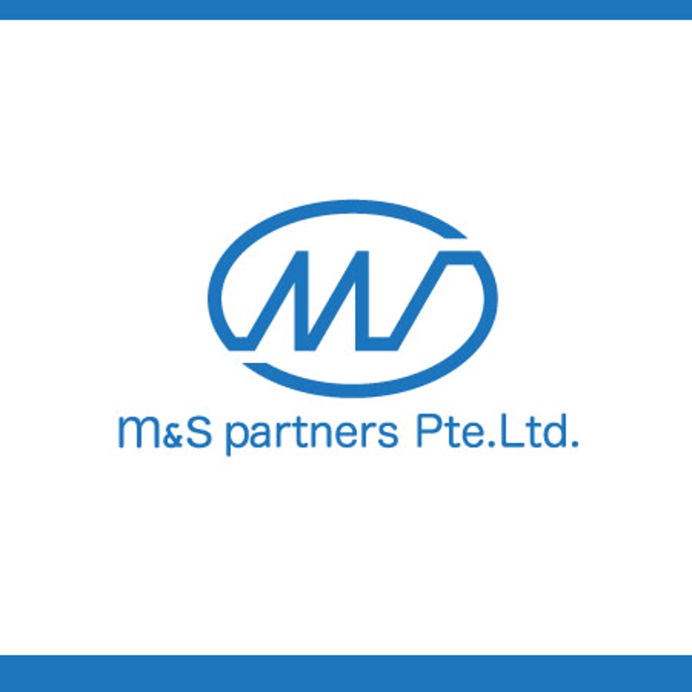 「m&s partners Pte.Ltd.」のロゴ作成