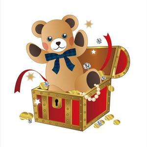 アコ / AkoJapan (AkoJapan)さんの宝箱から飛び出すクマへの提案
