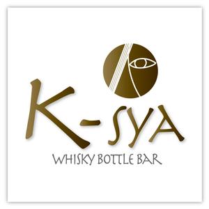 d:tOsh (Hapio)さんの「Whisky Bottle Ber  K-sya」のロゴ作成への提案