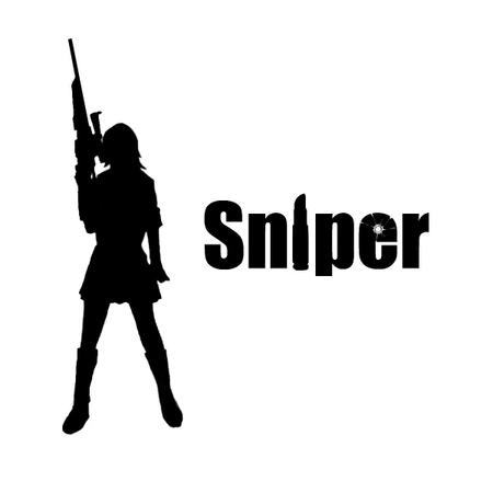 さんの事例 実績 提案 Sniper のロゴ作成 こんにちは ヒュッケ クラウドソーシング ランサーズ