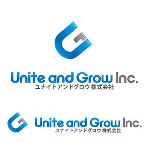perles de verre (perles_de_verre)さんの【新社名ロゴマーク＆ロゴタイプ】　UG  ／  Unite and Grow Inc.　／　ユナイトアンドグロウ株式会社への提案
