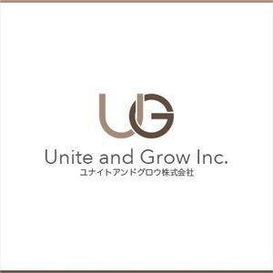 さんの【新社名ロゴマーク＆ロゴタイプ】　UG  ／  Unite and Grow Inc.　／　ユナイトアンドグロウ株式会社への提案