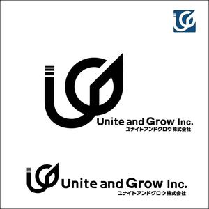 t_s_coさんの【新社名ロゴマーク＆ロゴタイプ】　UG  ／  Unite and Grow Inc.　／　ユナイトアンドグロウ株式会社への提案