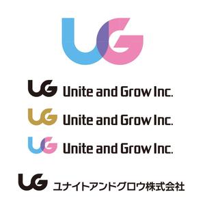 BeLINEさんの【新社名ロゴマーク＆ロゴタイプ】　UG  ／  Unite and Grow Inc.　／　ユナイトアンドグロウ株式会社への提案