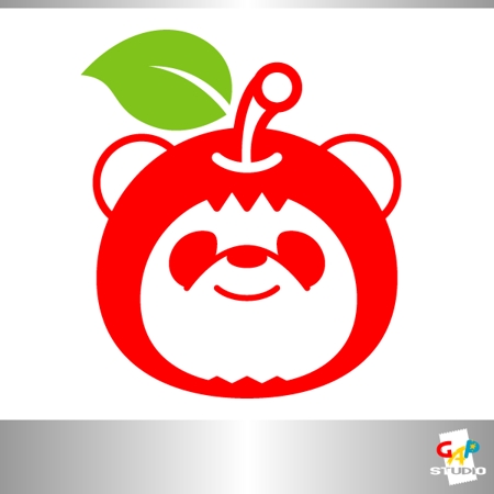 さんの事例 実績 提案 パンダとリンゴのキャラクター制作 Gap Studio クラウドソーシング ランサーズ