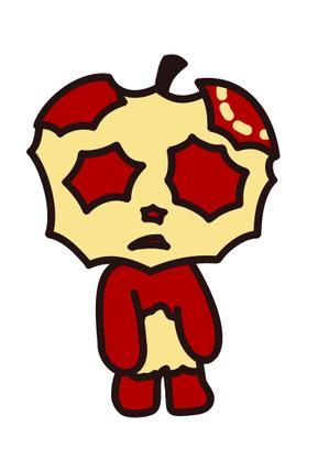 瀧澤　ルンルン ()さんのパンダとリンゴのキャラクター制作への提案