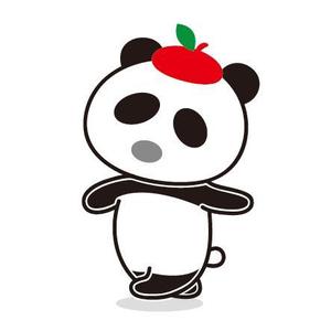 Ayacoさんのパンダとリンゴのキャラクター制作への提案