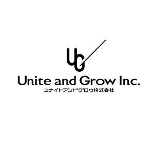 yamahiro (yamahiro)さんの【新社名ロゴマーク＆ロゴタイプ】　UG  ／  Unite and Grow Inc.　／　ユナイトアンドグロウ株式会社への提案