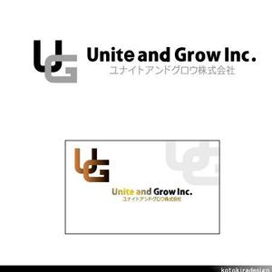 K-Design (kotokiradesign)さんの【新社名ロゴマーク＆ロゴタイプ】　UG  ／  Unite and Grow Inc.　／　ユナイトアンドグロウ株式会社への提案