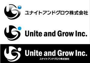 Hiko-KZ Design (hiko-kz)さんの【新社名ロゴマーク＆ロゴタイプ】　UG  ／  Unite and Grow Inc.　／　ユナイトアンドグロウ株式会社への提案