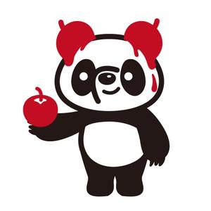 イラストレーターちゃたです。 (tyata)さんのパンダとリンゴのキャラクター制作への提案