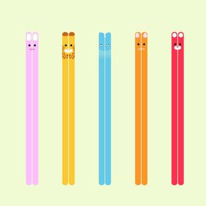 ToMo (capri_8078)さんの箸のデザイン。かわいくてファンシーなもの。への提案