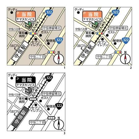 整体院の簡単イラスト地図の作成の仕事 依頼 料金 イラスト制作の仕事 クラウドソーシング ランサーズ Id