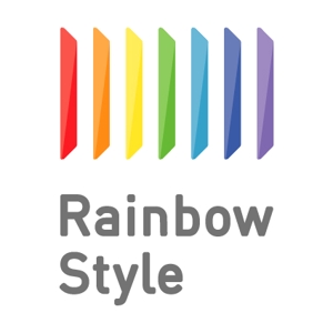 happydesignさんの★虹がイメージされるロゴ制作の依頼！への提案