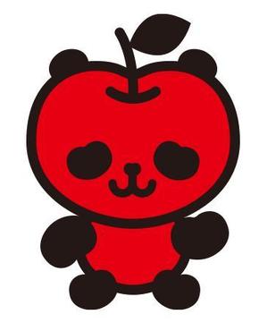 qo_opさんのパンダとリンゴのキャラクター制作への提案
