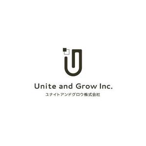 kohno tomoko (vanilla_7706)さんの【新社名ロゴマーク＆ロゴタイプ】　UG  ／  Unite and Grow Inc.　／　ユナイトアンドグロウ株式会社への提案