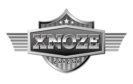 yusuke (poolside)さんのアメ車カークラブ「XNOZE c.c.」のロゴ作成への提案