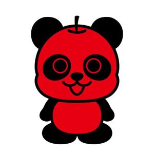 perles de verre (perles_de_verre)さんのパンダとリンゴのキャラクター制作への提案