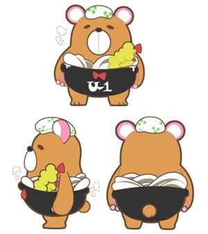 キヨフジ (kiyo_727)さんのうどんくまキャラクター作成依頼への提案