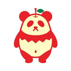 jily (jily)さんのパンダとリンゴのキャラクター制作への提案