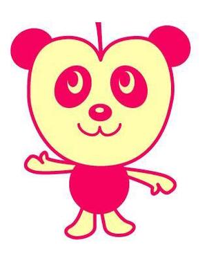 miraini (piraoka)さんのパンダとリンゴのキャラクター制作への提案
