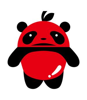 skipers2012さんのパンダとリンゴのキャラクター制作への提案