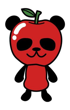 ハニイ・Ｂ (nak888jp)さんのパンダとリンゴのキャラクター制作への提案