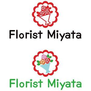 ebtenさんの「Florist Miyata」ロゴ作成への提案