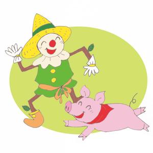 enzaki (k-e-casa)さんの案山子（かかし）のイラストへの提案