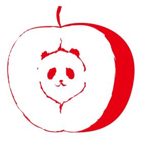 muckeyさんのパンダとリンゴのキャラクター制作への提案