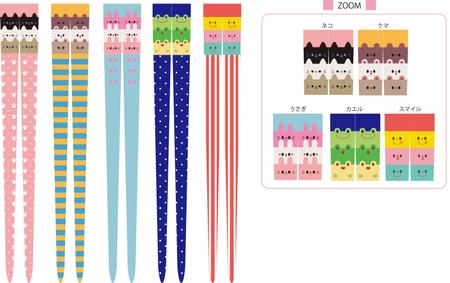 mitamita (mitamita)さんの箸のデザイン。かわいくてファンシーなもの。への提案