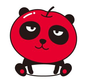 karin_sさんのパンダとリンゴのキャラクター制作への提案