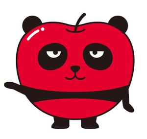 karin_sさんのパンダとリンゴのキャラクター制作への提案