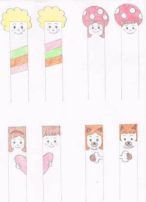 ri-weさんの箸のデザイン。かわいくてファンシーなもの。への提案