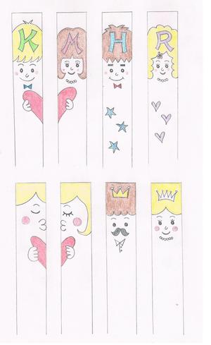 ri-weさんの箸のデザイン。かわいくてファンシーなもの。への提案