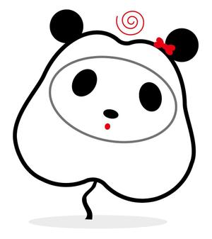 mados (mados)さんのパンダとリンゴのキャラクター制作への提案