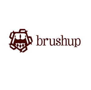 yamahiro (yamahiro)さんの「brushup」のロゴ作成への提案