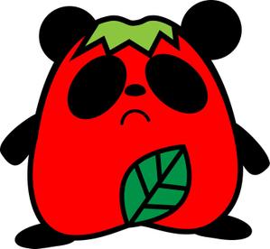 mari ()さんのパンダとリンゴのキャラクター制作への提案