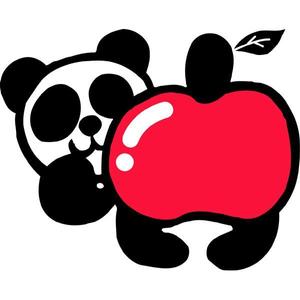 fieldsgood (puppytail)さんのパンダとリンゴのキャラクター制作への提案