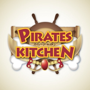 Kaudy (STRAEIGHT)さんの「Pirates Kitchen」のロゴ作成への提案
