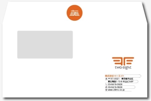 frankgao (frankgao)さんの【トゥーエイト】会社の封筒デザイン制作（長３・洋長３窓付き）への提案
