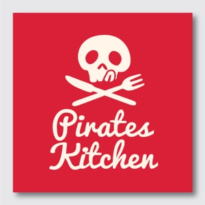 MAHALOHA (mahaloha)さんの「Pirates Kitchen」のロゴ作成への提案