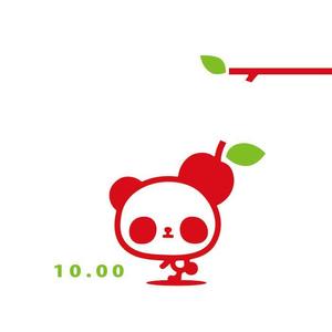 smoke-smoke (smoke-smoke)さんのパンダとリンゴのキャラクター制作への提案