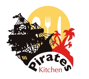 calimbo goto (calimbo)さんの「Pirates Kitchen」のロゴ作成への提案