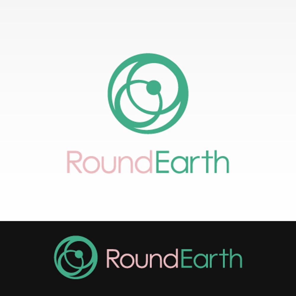 「Round Earth」のロゴ作成