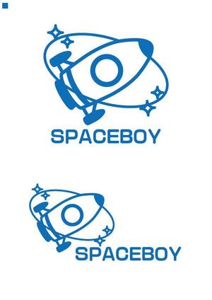 yuu_seishunさんの「SPACEBOY」のロゴ作成への提案