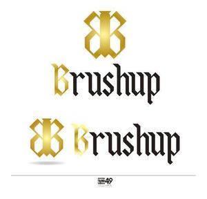 sakitakataka (ramukisa_49)さんの「brushup」のロゴ作成への提案